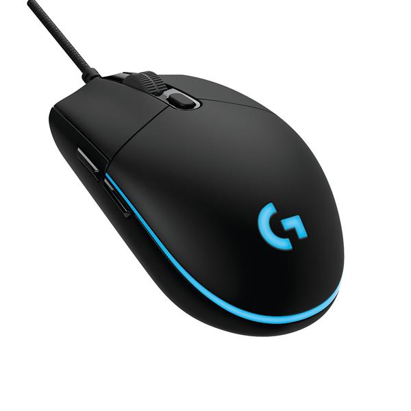 Mouse Gamer Logitech G Pro Gamming 12,000 DPI - Negro