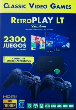 Consola LevelUp RetroPlay LT 2300 Juegos - 2 Controles